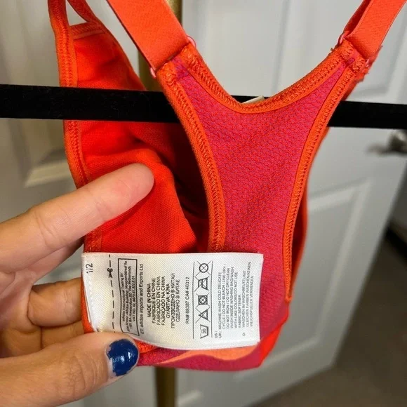 Stella McCartney x Adidas orange pomegranate sports bra - Picture 11 of 12